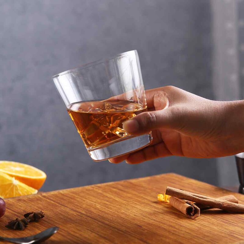 Modena Whiskey Glass 330 ml (Set of 6) - Mountain Design - Image 5