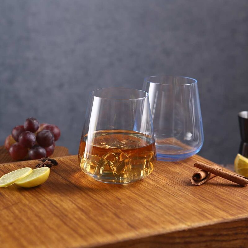 Modena Whiskey Glass Blue 400 ml (Set of 6) - Image 7