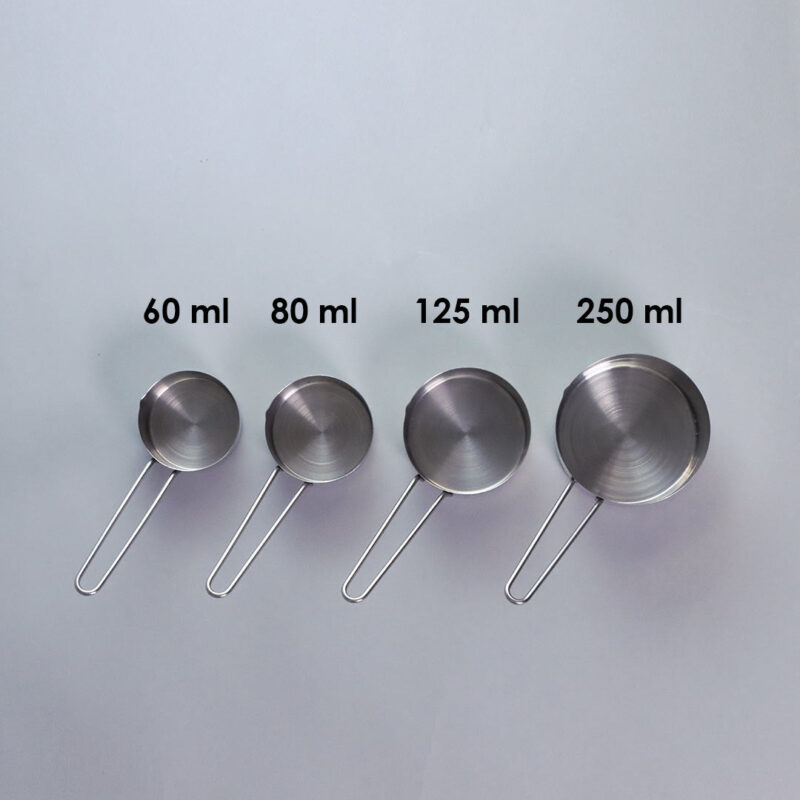 Ambrosia Stainless Steel Measuring Cups - Set of 4 - Image 2