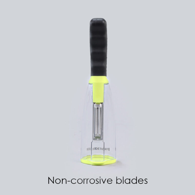 Smart Multifunctional Vegetable/Fruit Peeler for Kitchen with Containers, Stainless Steel Blade, Sharp - Image 2