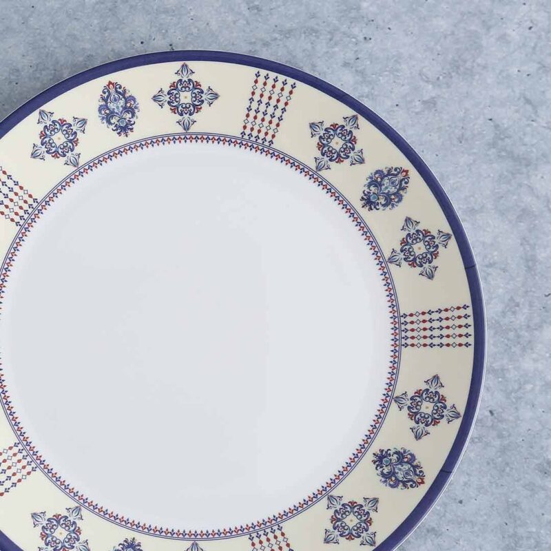 Venice 11" Dinner Plate - Blue (Set of 6) - Image 2