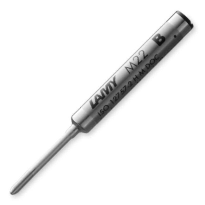 Lamy M22 Waterproof Roller Ball Pen Refill Black Ink - Pack of 1