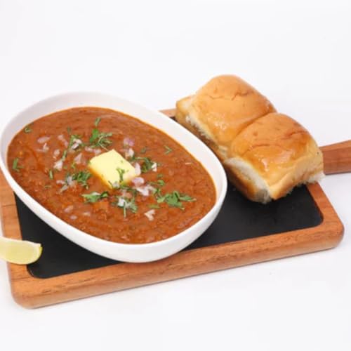 Happikery Instant Ready to Cook Pav Bhaji Gravy | Pav Bhaji Masala Curry Paste | Just Add Aloo (Potato) | Ready in 3 Mins | (Veg Mix, Upto 5-7 Servings) | Made with Ghee | No Preservatives | 1Kg - Image 2
