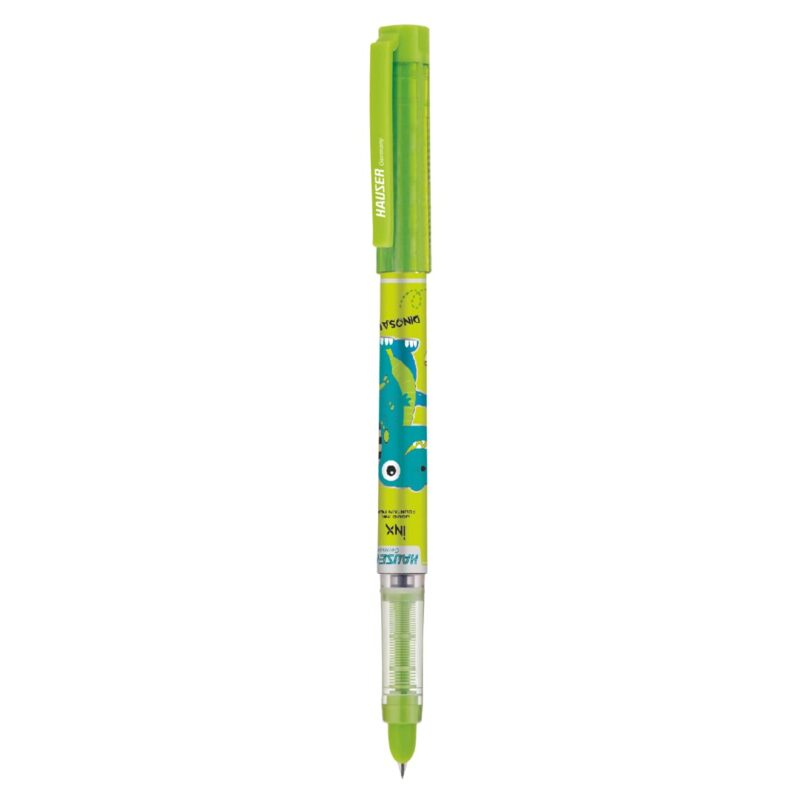 Hauser Inx Dino Liquid Ink Fountain Pen Blister Pack - Blue Ink