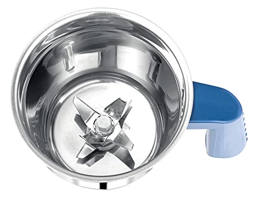 Morphy Richards 750W Relish 4 Jars Mixer Grinder, Black and Blue, Regular - Image 5