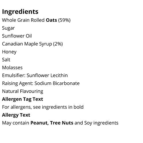 Nature Valley Variety Pack Cereal Bars, 210Gram (2Xcanadian Maple Syrup+1Xoats & Dark Chocolate+2Xoats & Honey Bars) - Image 2