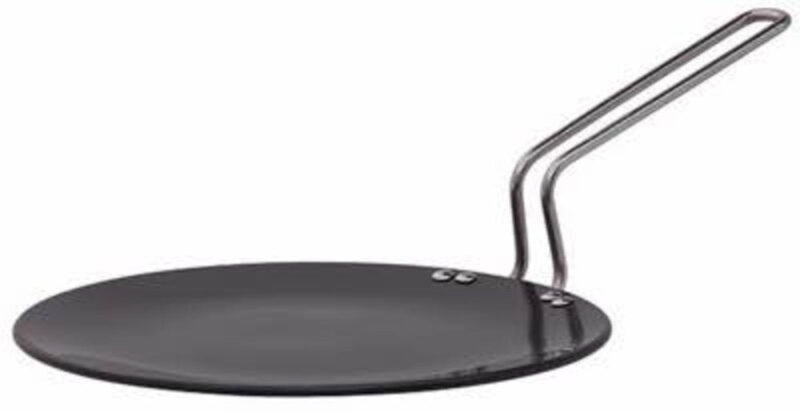 Hawkins Futura Hard Anodised Roti Tava 26cm, 4.88mm Thick Induction Compatible (Black) - Image 4