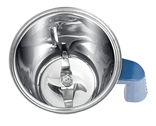 Morphy Richards 750W Relish 4 Jars Mixer Grinder, Black and Blue, Regular - Image 6