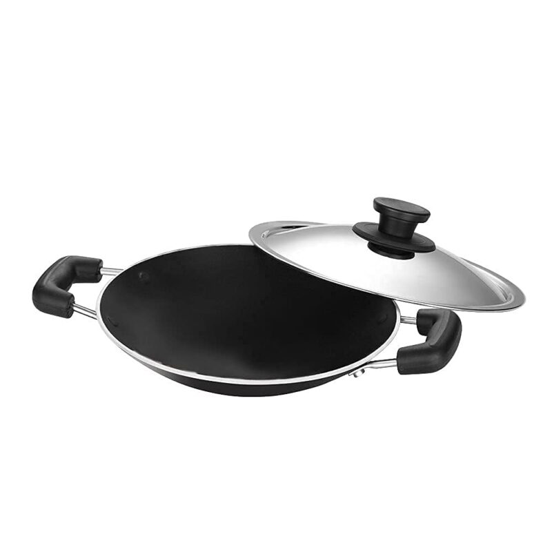 Pigeon Special Non-Stick Appachetty with Lid, 200mm, Black - Image 9