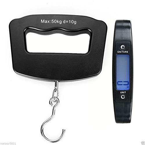 SARJAK scale WH-A14 MAX:50Kg Digital Heavy Duty HandGripped Portable for Luggage Hook Type - Image 7