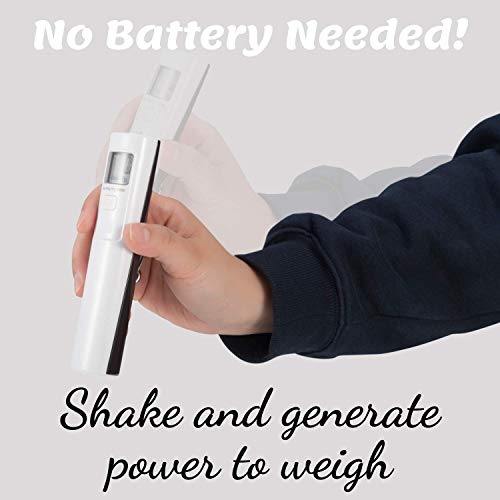 Sansui Battery-Free Portable Digital Luggage Scale with Metal Hook (50 kg, White) - Image 7