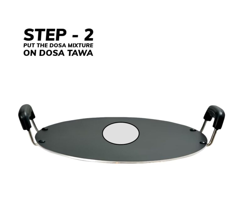Irondeep Dosa, Pancake All Type Chilla Maker Machine And KDM Natural Iron + Tawa Gas Compatible Dosa Roti Chapati Pathiri Round Tawa (HEAVY TAWA) - Image 7