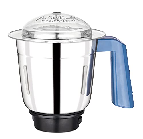 Morphy Richards 750W Relish 4 Jars Mixer Grinder, Black and Blue, Regular - Image 10