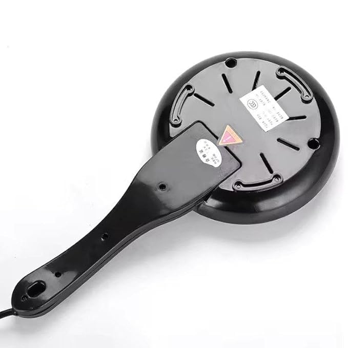 Dosa Maker Auto Power Off Electric Crepe Maker Hot Plate Cooktop Non-Stick Automatic Temperature Control,600 Watts, Black - Image 7