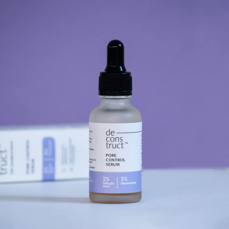 Deconstruct Pore Control Face Serum |2% Salicylic Acid 3% Niacinamide Serum For Acne, Acne Marks, Open Pores & Blackheads | Controls Oil | Beginner Friendly | 30ml - Image 2