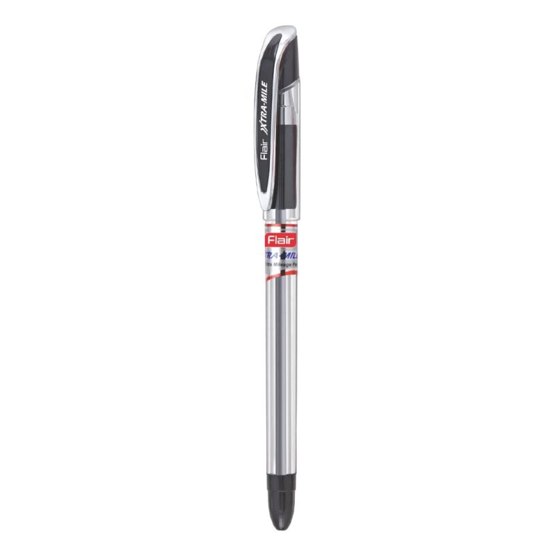 Flair Xtra Mile Ball Pen Wallet Pack 0.7mm - Black Ink