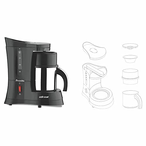 Preethi Cafe Zest CM210 Drip Coffee Maker (Black), 31 Cup - Image 6