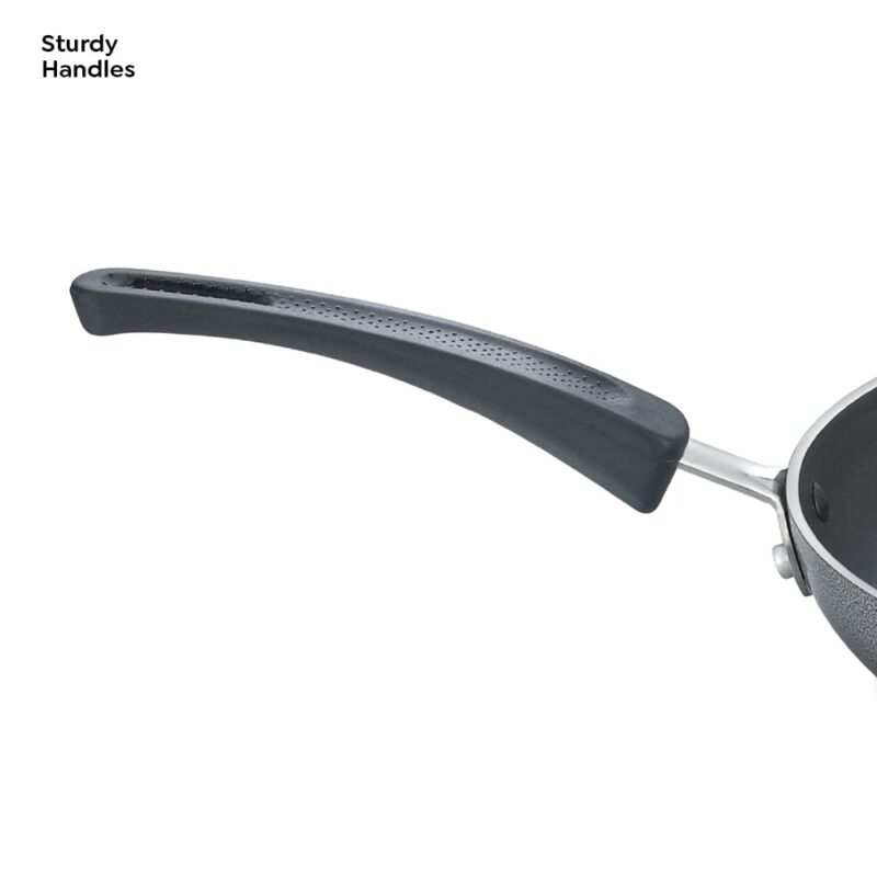 Prestige Omega Select Plus 18cm Non-Stick Fry Pan|Scratch and Abrasion Resistant|3 Layer Coating| Non-Induction|Black|1year Warranty - Image 3