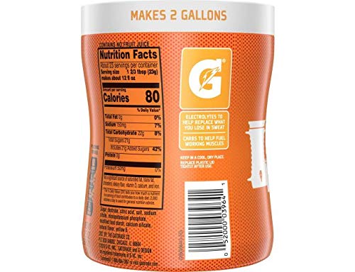 Gatorade Orange Thirst Quencher Powder Drink Mix 521g - Image 2