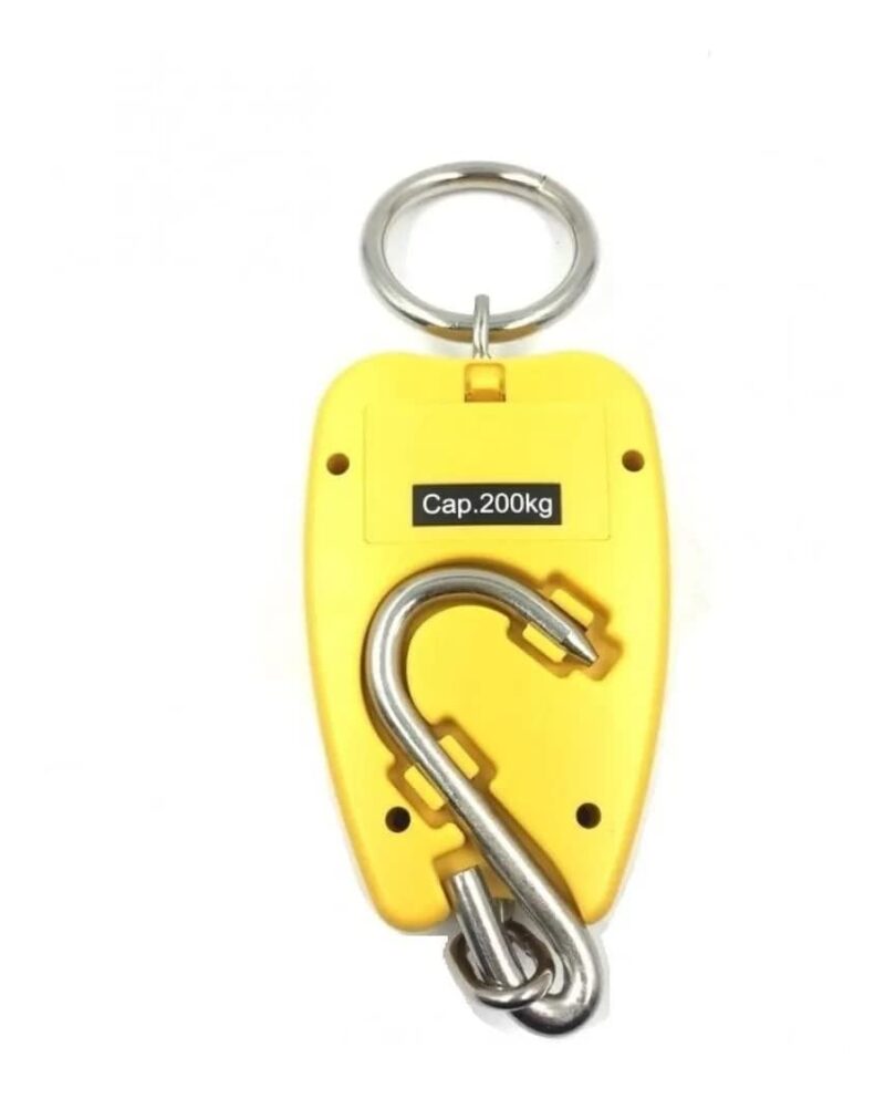 SELMEZ Electronic Luggage Weighing Scale 200kg Weight Machine for Luggage Weight Machine Weighing Machine For Luggage With LCD Display 200kg hanging weighing scale Mini Crane scale (200kg - hook) - Image 3