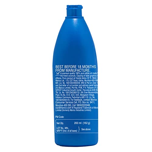 Parachute Coconut Hair Oil 200 Ml Bottle - Image 4