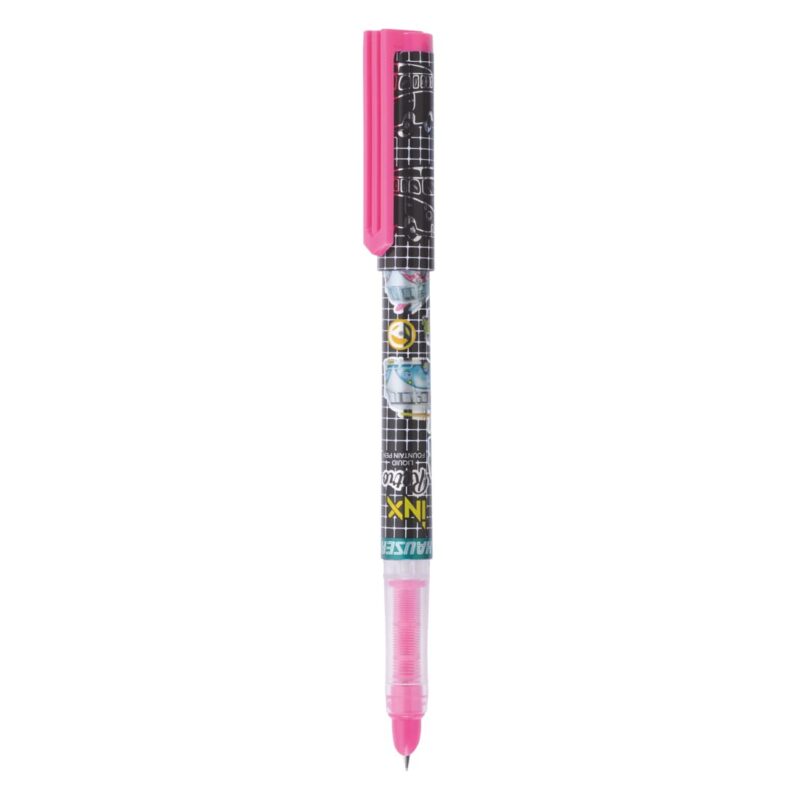 Hauser Inx Retro Liquid Ink Fountain Pen Blister Pack - Blue Ink
