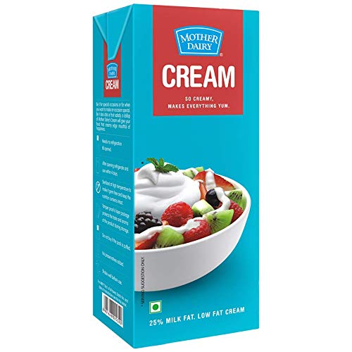 Mother Dairy Cream, 200ml each - Image 2