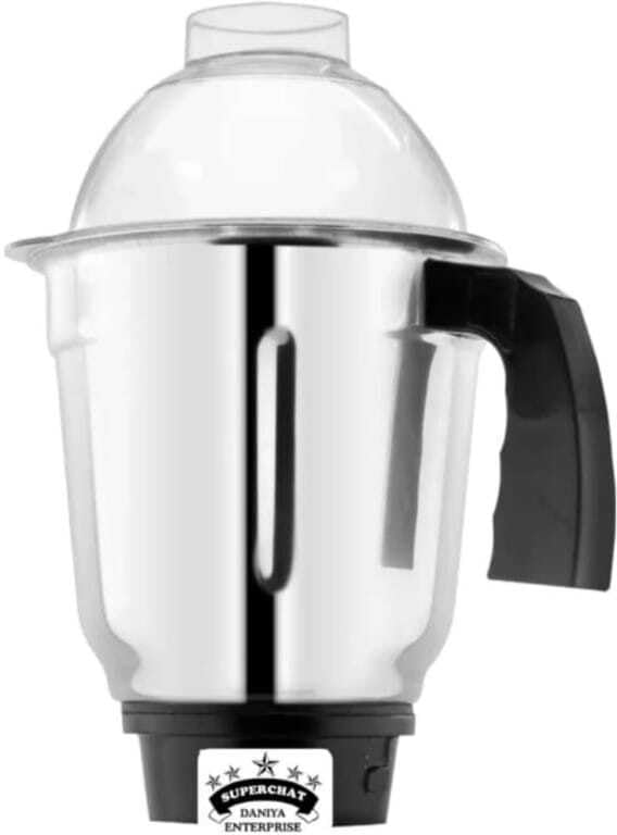 Starmax Powerful ABS Plastic Body Brezza 600 Mixer Grinder (1 Jar, Blue Black) - Image 3