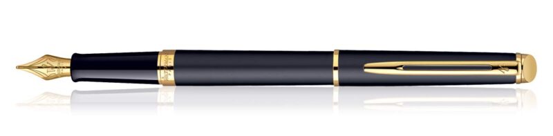 Waterman Hemisphere GT Fountain Pen - Matt Black - Image 4