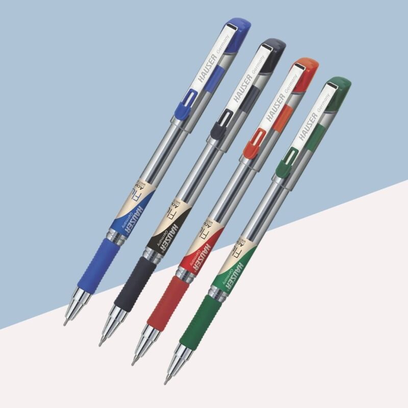 Hauser Fluidic Ball Pen – Blue ( Pack of 1 )