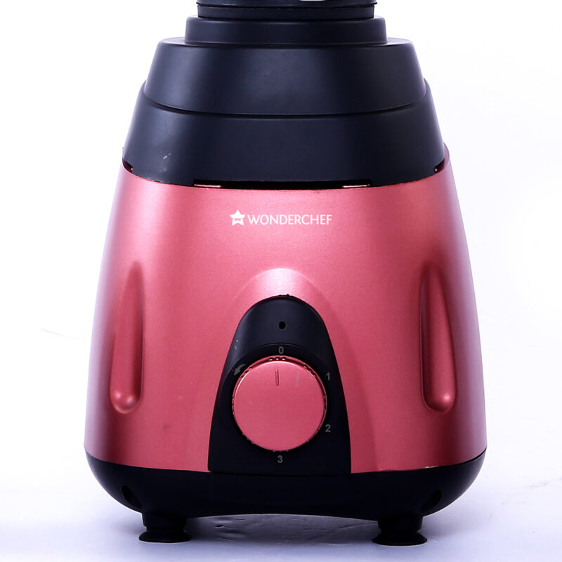 Wonderchef Renewed Vietri Mixer Grinder | 750W | 3 Stainless Steel Jars | Anti-Rust Stainless Steel Blades | Ergonomic Handles - Image 4