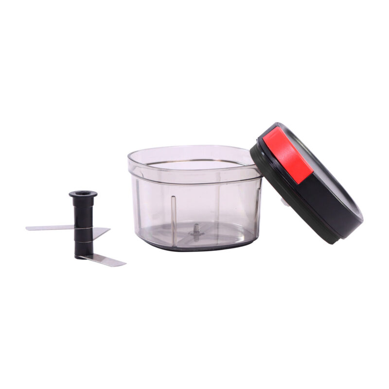 Glory String Chopper with 3 Sharp Stainless Steel Blades 600 ml, Anti Slip Silicone, Compact, Air tight lid, 1 Year Warranty - Image 5