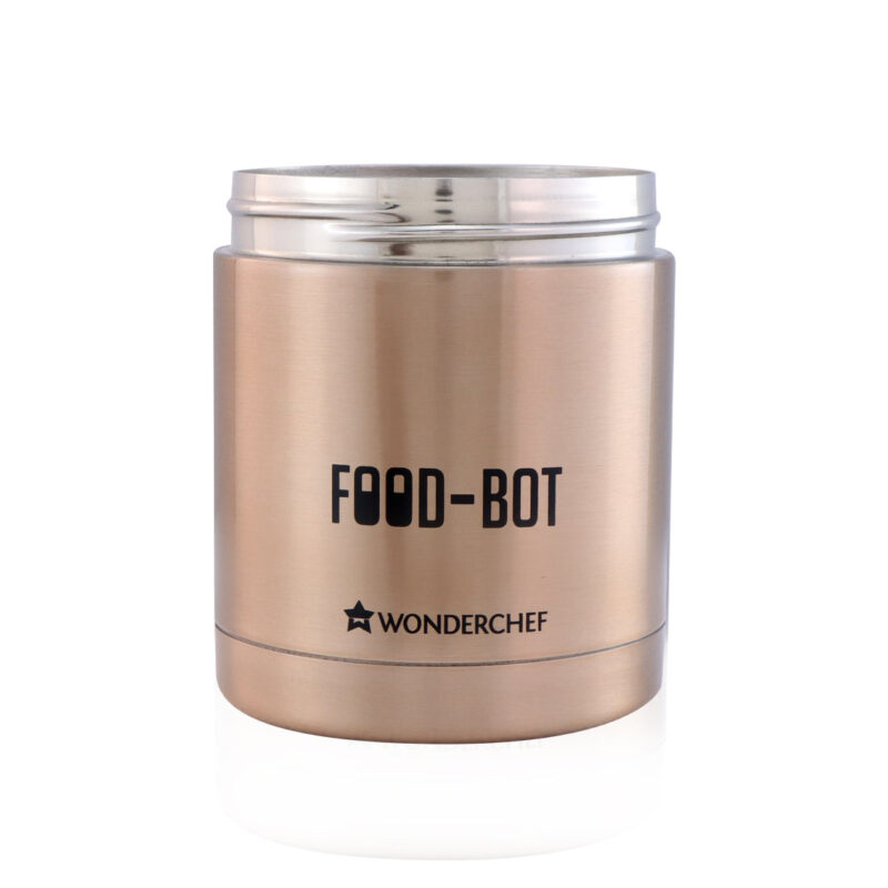 Food Bot, 300ml, Stainless Steel Vacuum Insulated, Spill & Leak Proof - Image 3