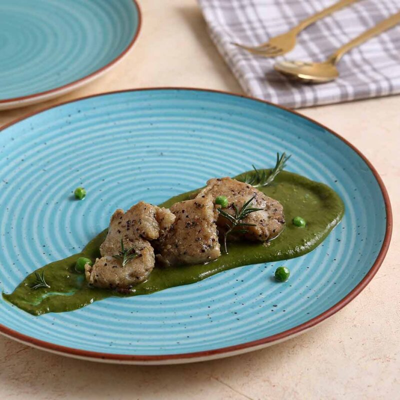 Teramo Stoneware 11" Dinner Plate - Blue (Set of 2) - Image 3