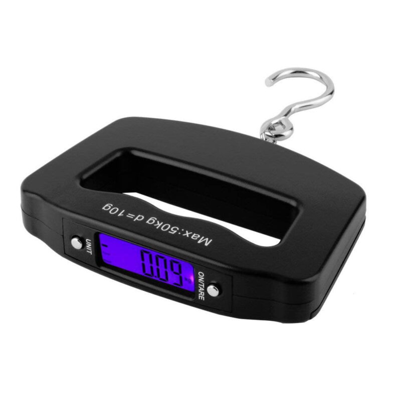 SARJAK scale WH-A14 MAX:50Kg Digital Heavy Duty HandGripped Portable for Luggage Hook Type - Image 6