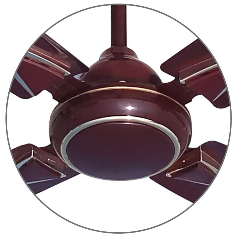 ACTIVA Galaxy Deco 850 RPM High Speed (600 MM) 4 Blades Ceiling Fan (Brown) Come with 2 Years Warranty - Image 8