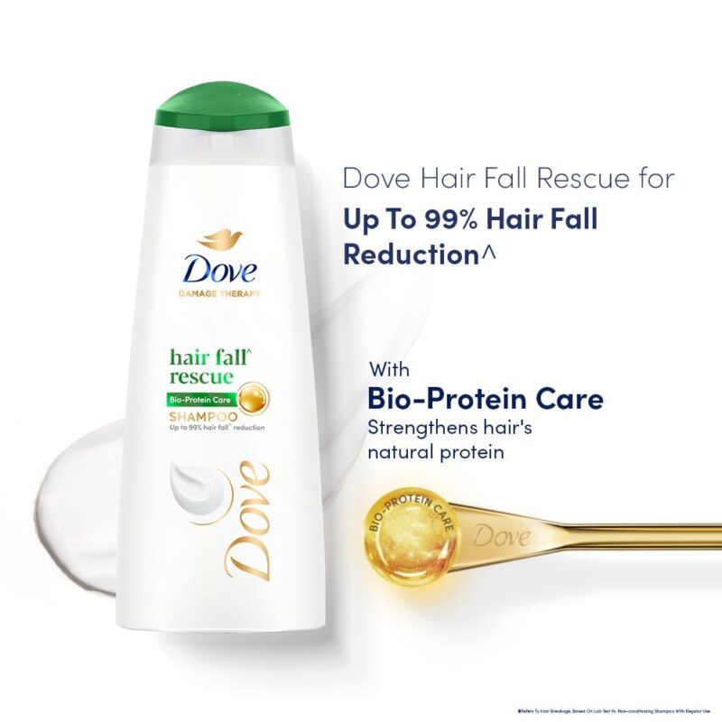 Dove Hair Fall Rescue Shampoo For Weak Hair, 1 Ltr - Image 5