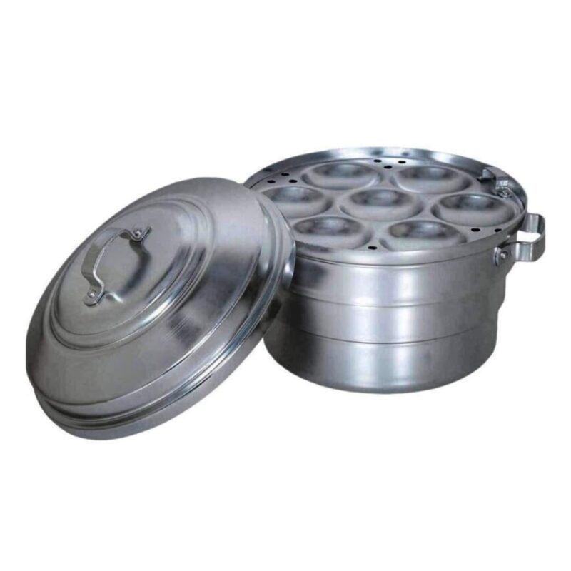 Idli maker | Idli Pot for 12 idli making | idli maker pot | idli cooker | idli making Pot indolium | Aluminium idly Maker pot | Indolium idli Cooker, idly - Image 4
