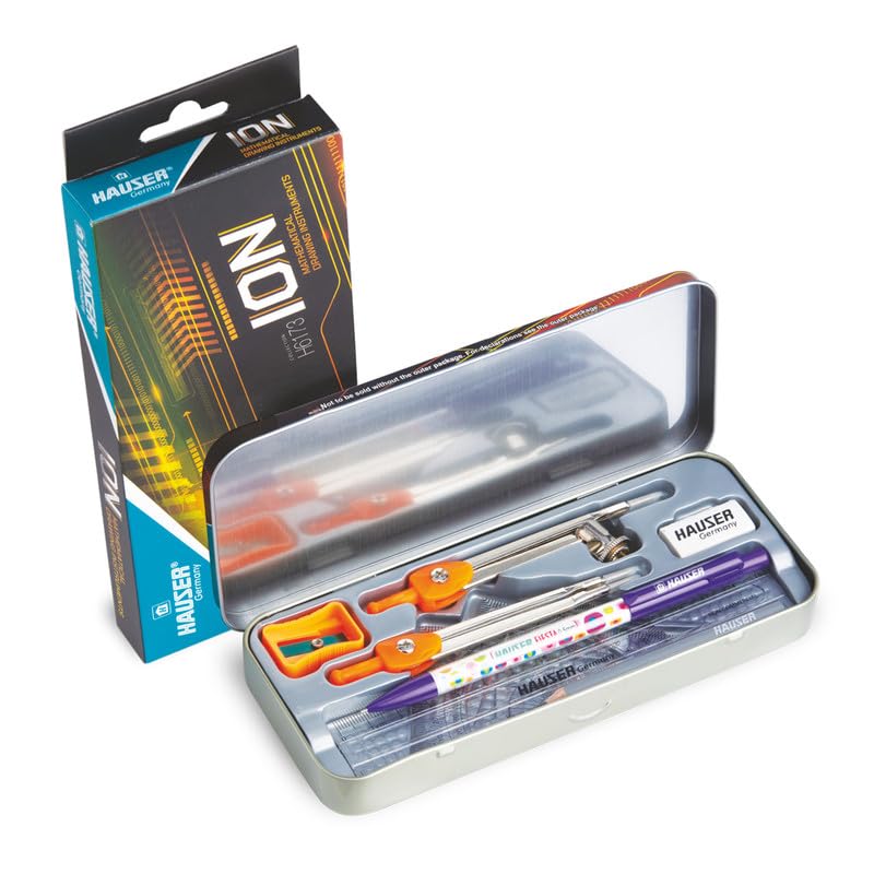 Hauser ION Mathematical Drawing Instrument, Pack of 1
