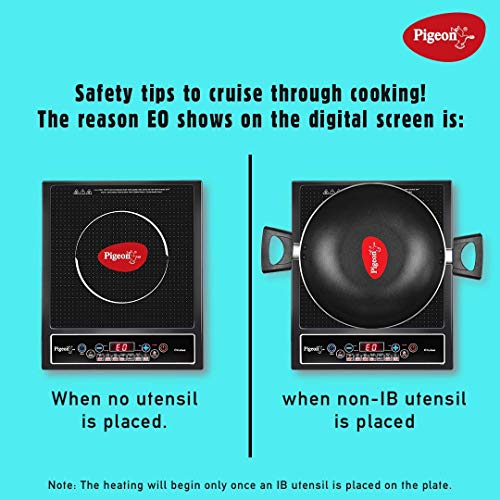Pigeon by Stovekraft Cruise 1800 watt Induction Cooktop (Black) - Image 6