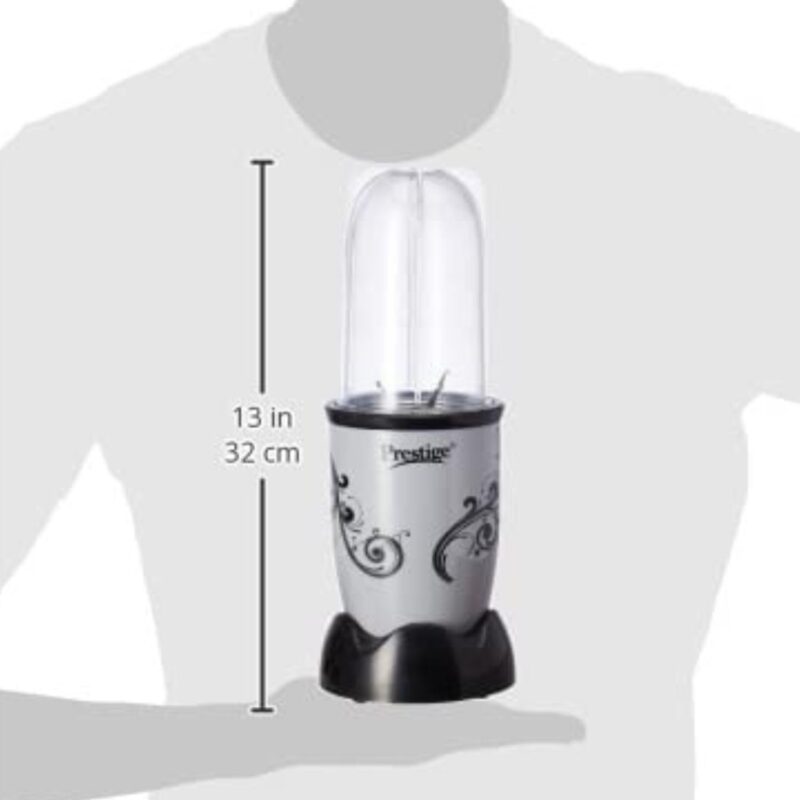Prestige Express PEX 3.0 Mixer Grinder with Multipurpose Jars, 500 ml & 300 ml, Silver) - Image 2