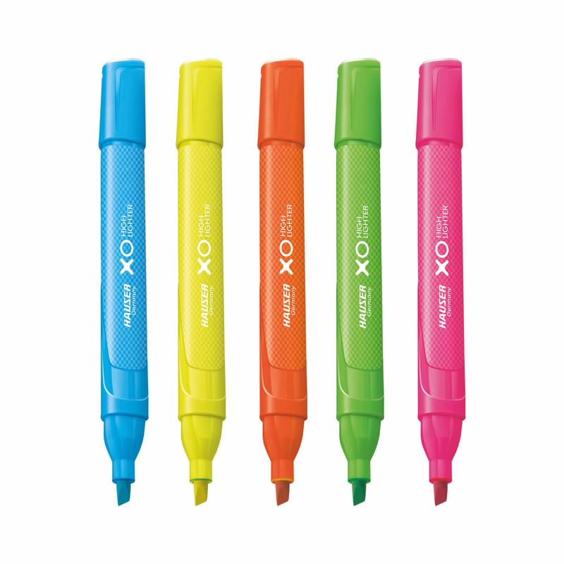 Hauser XO 5 Fluorscent Shades Highlighter