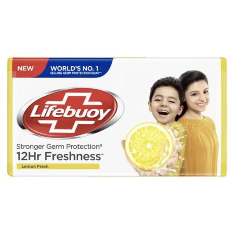 Lifebuoy Lemon Fresh Soap Bar, 4x100g - Image 4