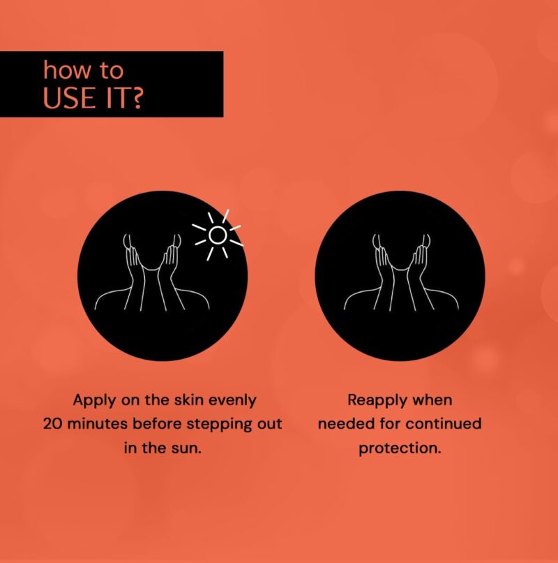 Deconstruct Brightening Sunscreen SPF 50+ for Dry Skin | 8 hours Long Lasting Dewy Sunscreen | Water Resistant, No White Cast, Quick Absorbing | For Women and Men | 50gm - Image 6