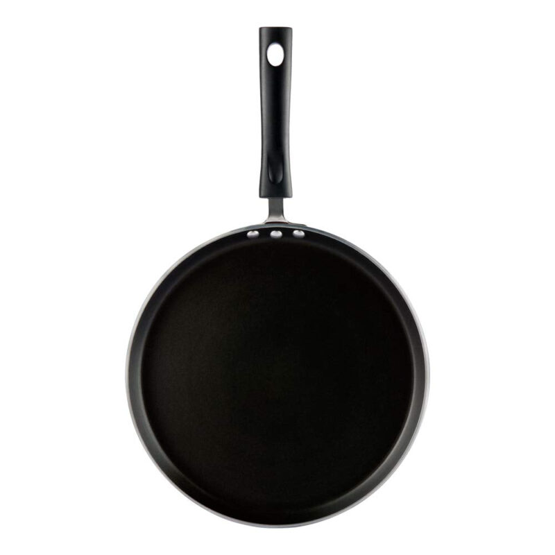 Vinod Zest Aluminium Non Stick Dosa Omni Tawa - 25cm | 4mm Extra Thick | 3 Layer Ceramic Coat | Bakelite Handle | Toxin Free | Gas Base - 1 Year Warranty - Image 5