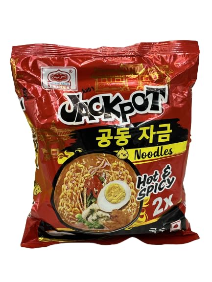 Kab's Jackpot 2x Hot & Spicy Instant Noodles 100 g