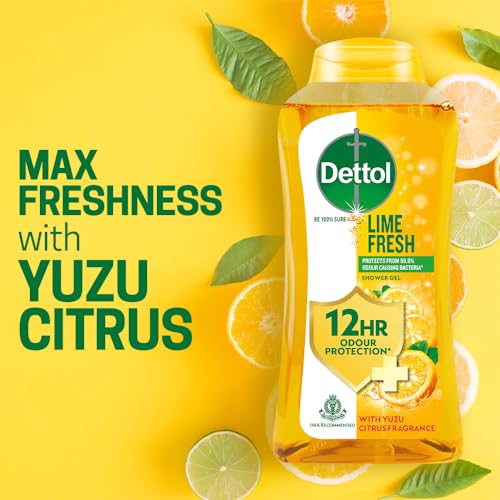 Dettol Body Wash and Shower Gel for Women and Men, Refresh - 250ml | Soap-Free Bodywash | 12h Odour Protection - Image 10