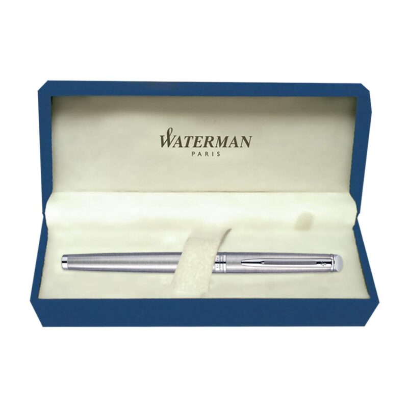 Waterman Hemisphere Ss Ct Roller Ball Pen - Blue - Image 2
