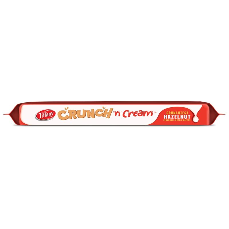 Tiffany Wafers Crunch N Cream Crunchiest Sandwich Hazelnut Flavored Cream Wafers (Pack of 3, 135 g),Great for Snacking and Sharing - Image 2