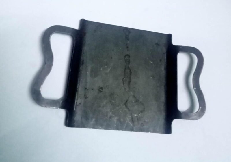Iron Dosa Tawa Square Type Double Handle Tawa Length:5.5 inch.with:3.5inch. for Kids - Image 4